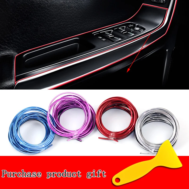 Автомобильные аксессуары 5 м украшение интерьера для Mercedes Benz Amg W204 W203 W211 W205 W124 W210 Glk