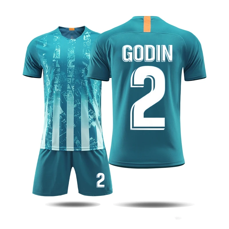 

18/19 Men & Boys 2# 5-7# 9# 18# Soccer uniforms (No badge),Futbol Kits Custom Youth Football Shirt Shorts, Soccer training Suit