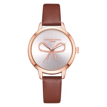 

Lvpai Brand Luxury 3D Bow Rose Gold Girl Wristwatch Ladies Creative Leather Quartz Watch Women Dress Watches Erkek Kol Saati -30