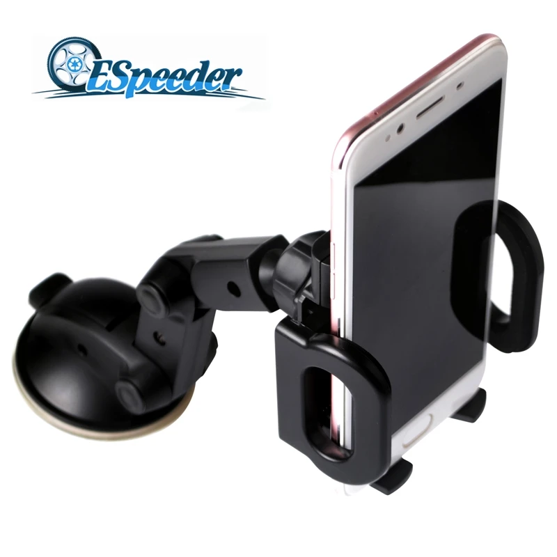 

ESPEEDER Universal Car Phone Stander 360 Degrees Rotation Phone Stand Support Flexible Mobile Phone Holder For GPS Mobile Phone