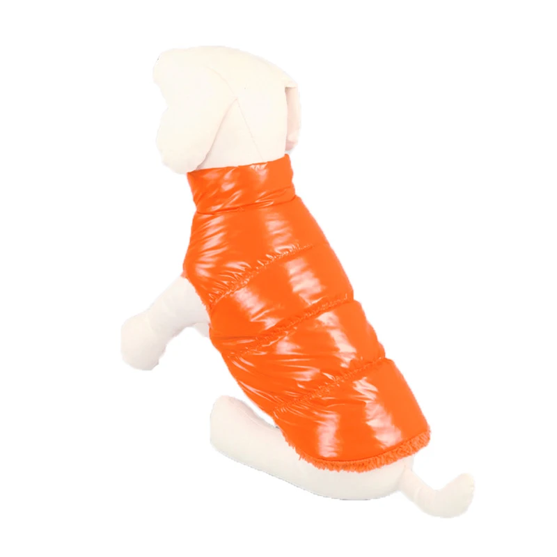 Одежда для собак Одежда для домашних животных Одежда для маленьких собак куртка для собак - Цвет: Orange