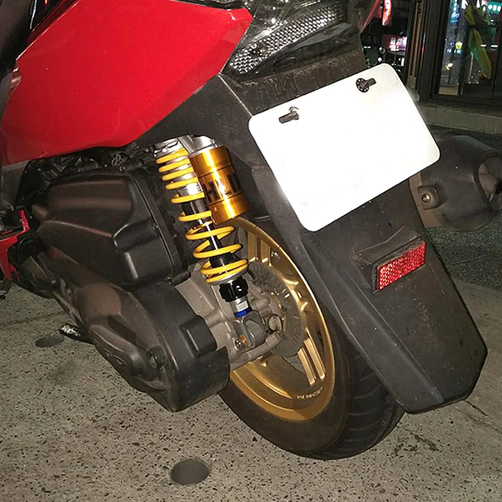 Мотоциклетный задний амортизатор подвески Универсальный 340 мм 345 мм 360 мм отскок демпфирования отрегулирован для Yamaha Honde Suzuki Kawasaki