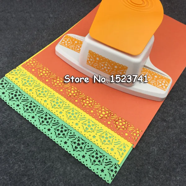 

Large three-dimensional Fancy border embossing punch scrapbooking handmade edge device DIY foam paper cutter Craft gift