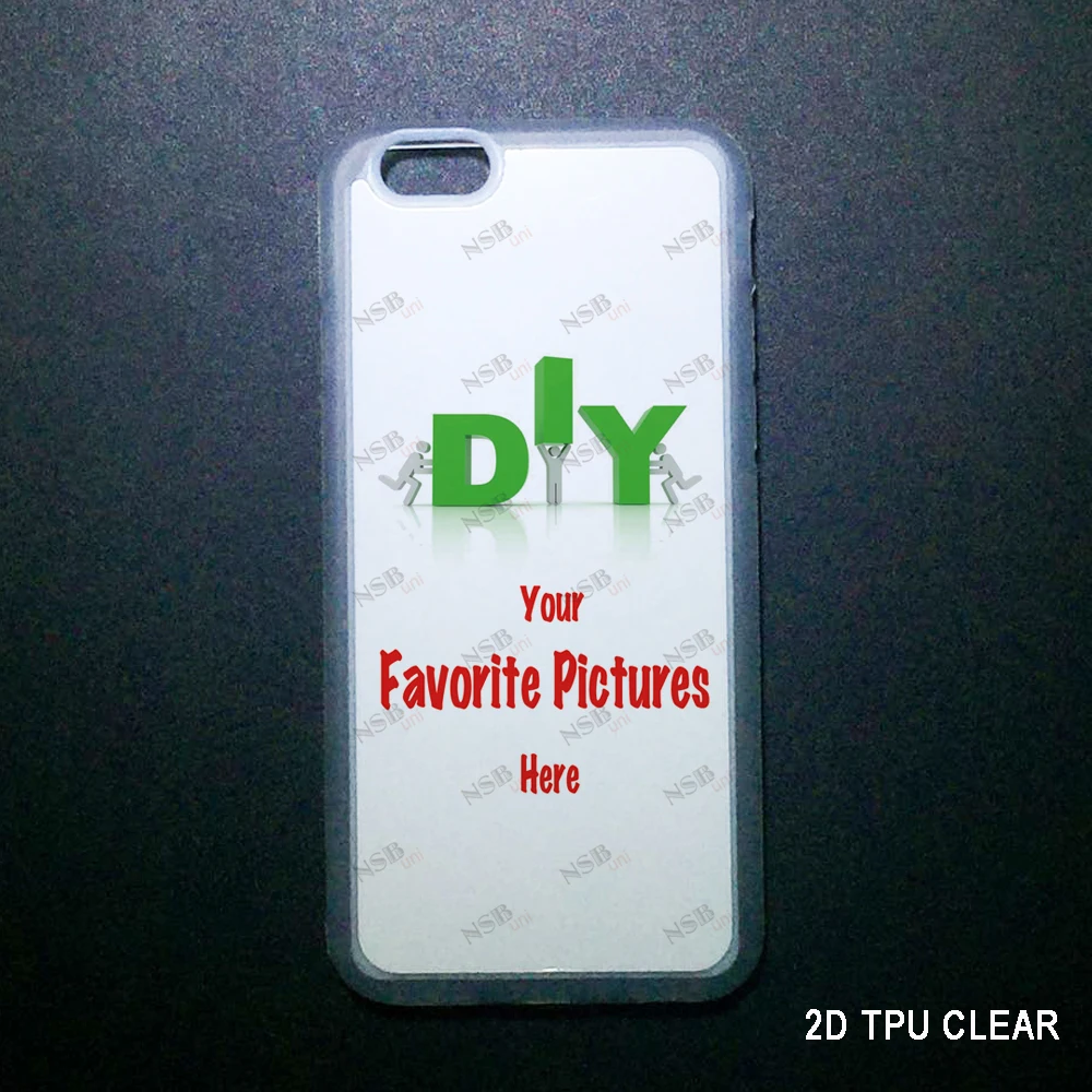 Для i Phone 6/6S персональные Заказные Чехлы для сублимации DIY теплопередача