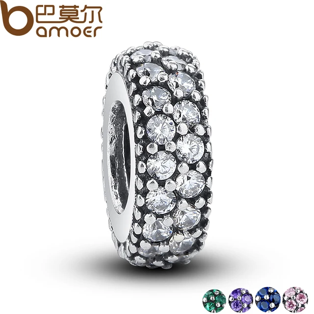 Mother's Day DEALS Authentic 925-sterling-silver Inspiration Within Spacer Clear Mother's Day DEALS Authentic 925-sterling-silver Inspiration Within Spacer Clear