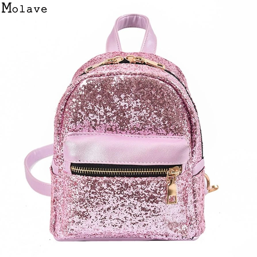 

Fashion Girls Sequins Backpack Womens Paillette Leisure School Bags Travel Backpack For Teenage Girls Back Pack Quality D35M31
