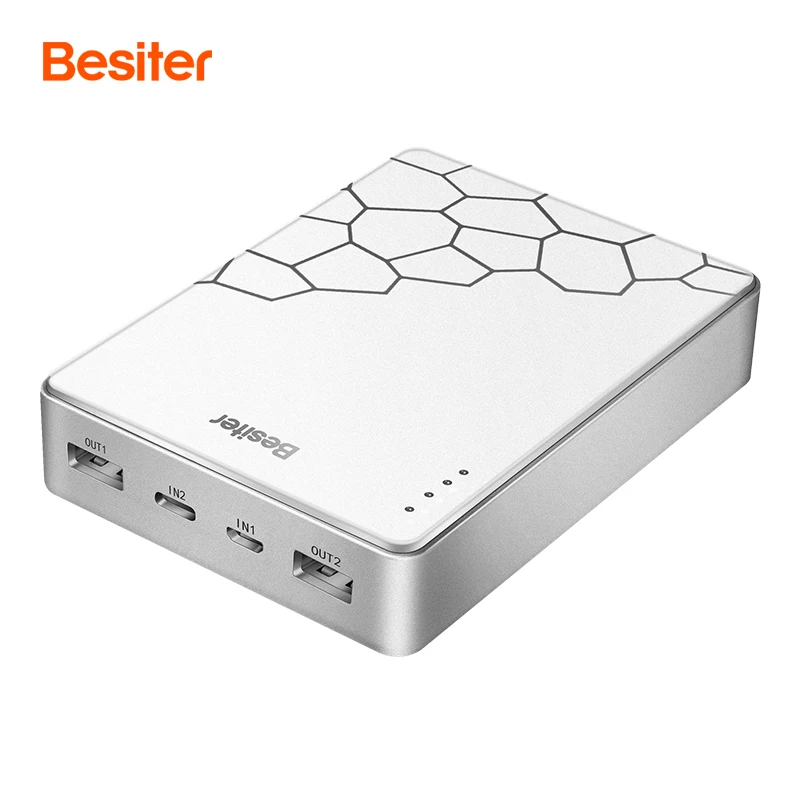 bilder für Besiter 10000 mah schnellladung für smartphones batteriezelle lade ladegerät typ-c input stromversorgungsanlagebank zwei usb-ausgang bilder für Besiter 10000 mah schnellladung für smartphones batteriezelle lade ladegerät typ-c input stromversorgungsanlagebank zwei usb-ausgang