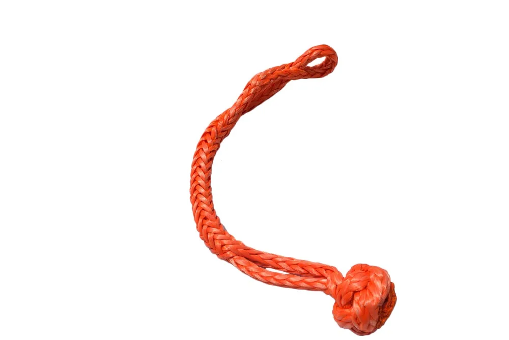 البرتقال 7/16*4.3 بوصة لينة أغلال ، uhmwpe لينة تكبل ، حبل تكبل ، والإبحار تكبل للمركبة utv suv