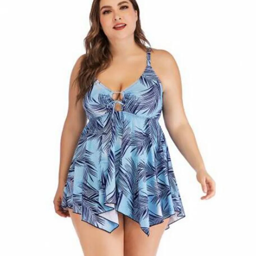 Push Up Mesh Tankini Plus Size Two Pieces Swimsuit Mesh ...