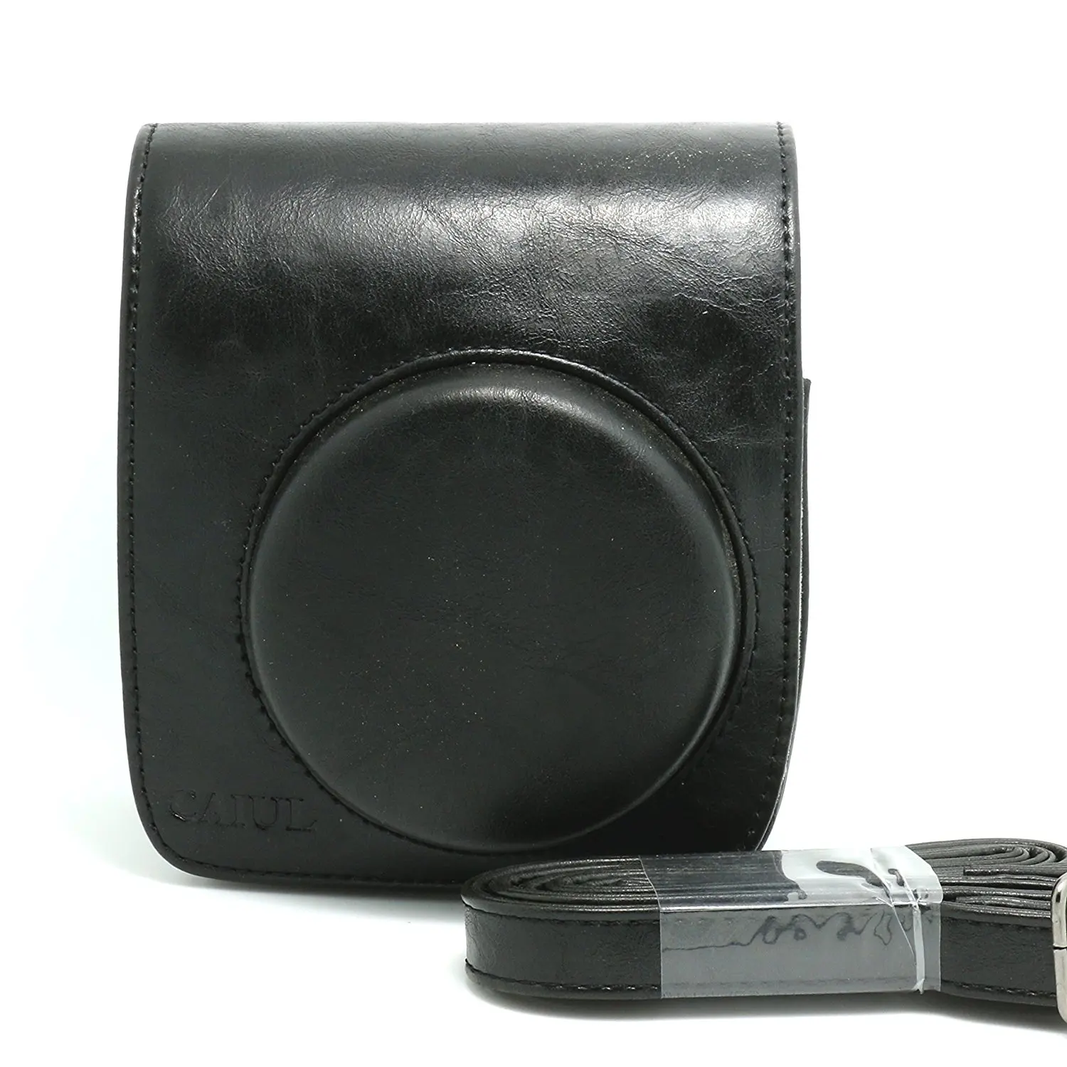Сумка для камеры в стиле ретро из искусственной кожи с плечевым ремнем для Fuji FUJIFILM Instax Mini 90 чехол для переноски камеры защитный чехол кофейного цвета