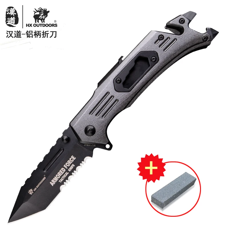 Лучший HX DOTDOORS ZD 032 Кемпинг высокой четкости выживания маленький складной нож, пеший туризм с походные охотничьи ножи