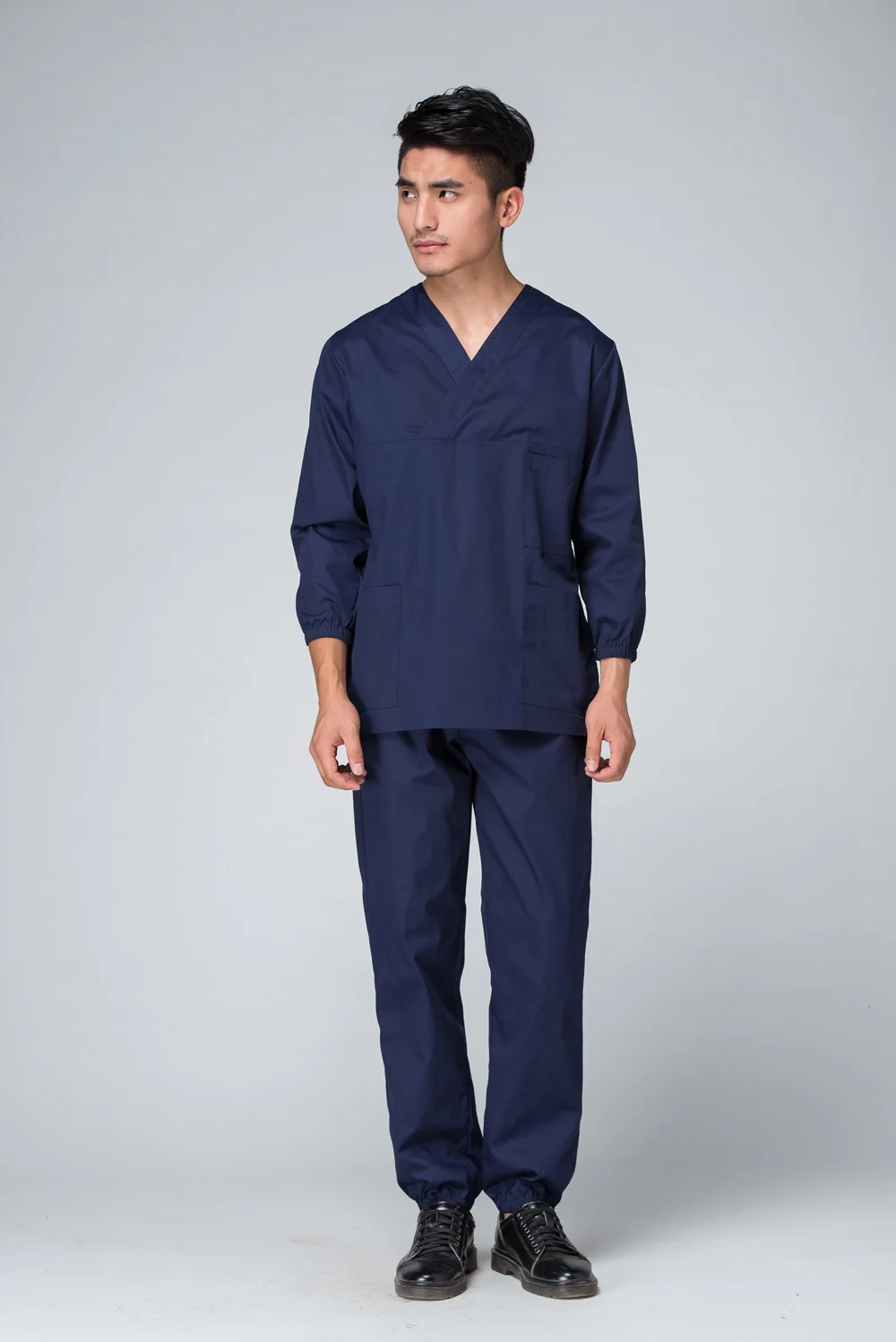 Free Shipping OEM scrub sets hospital medical coat surgical kit