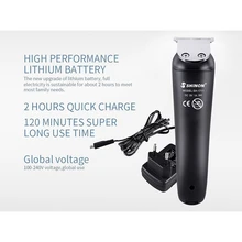 Горячее предложение! SHINON профессиональный триммер для волос 6 в 1 машинка для стрижки волос Бритвенные наборы электрическая бритва триммер для бороды машинка для стрижки волос EU Plu