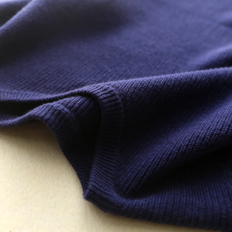 Chaud Szdyqh Tricoté Solide Automne Femelle Doux Mince jiao Beige Bleu cou blanc En Pull Élastique À Printemps O Cashmere Manches Hiver 2019 Nouveau marine Tang Longues rfU7pWrT