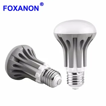 

Dimmable E27 LED Light 7W 220V 110V LED Bulb full watt 2835 SMD CHIP Lamps High quality Lighting R63 lampada led Candle Lighting