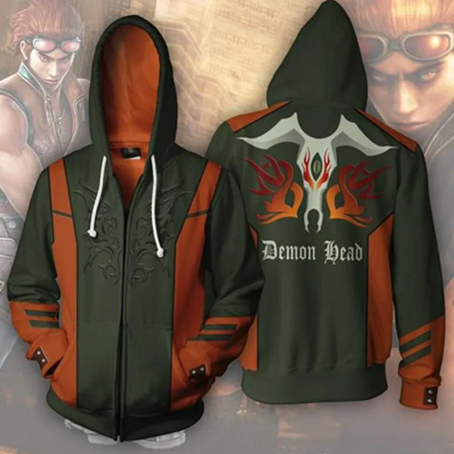 

3d Print half-life Game Sweatshirts Hoodie Cosplay Costume Jackets Men Top Coat Zipper Casual Hoded