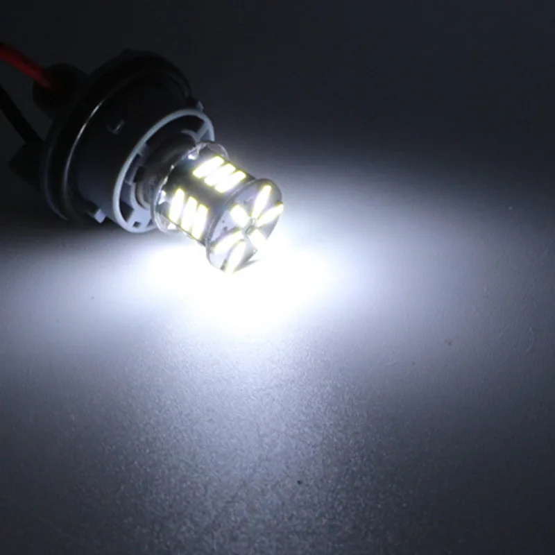 1156 BA15S P21W S25 1459 21 LED 7020 SMD Canbus Car Styling Front Turn Signal Lamp Backup Lights White Amber (1)