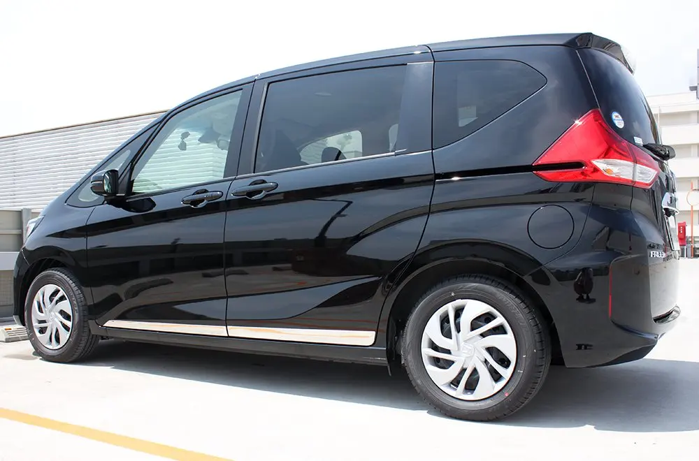 JY 4pcs SUS304 Stainless Steel Door Trim Body Cover Lower Car Styling Accessories For Honda Freed 2ND 2016 on