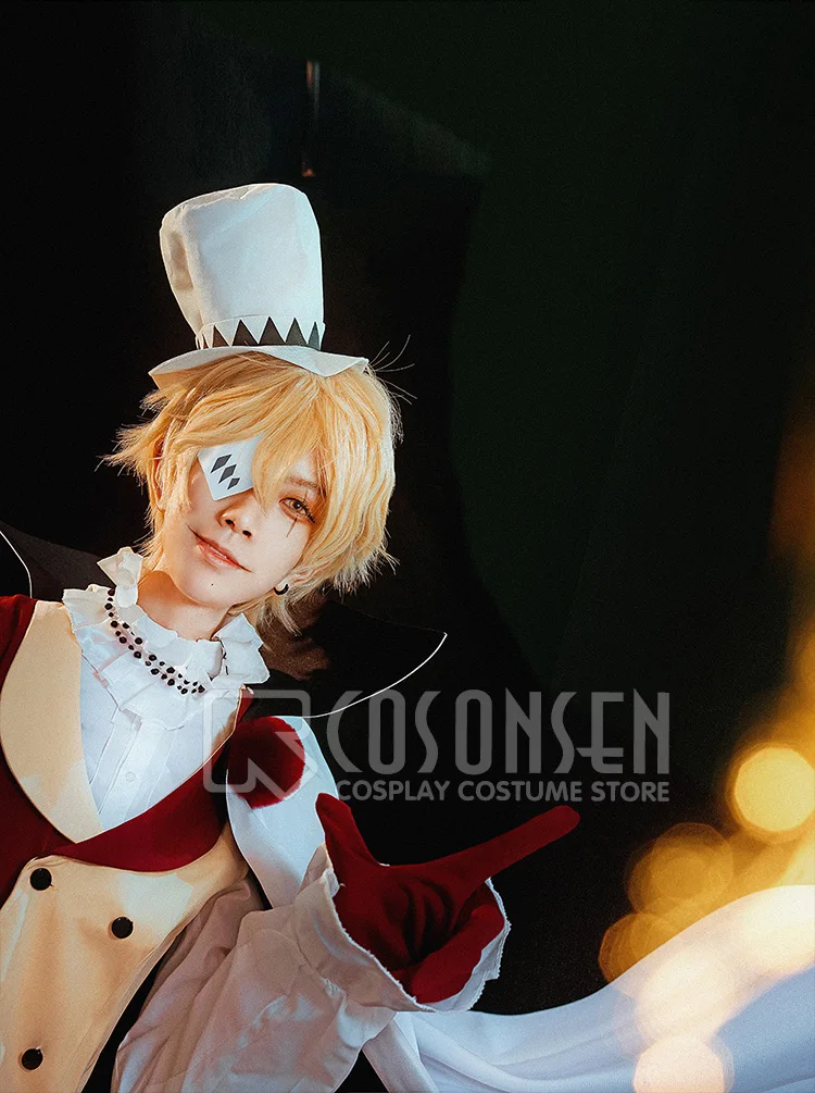 Bungo stray dogs Nikolai Gogol Cosplay costume Member of Decay of Angels COSPLAYONSEN All Size full set greek goddess costume