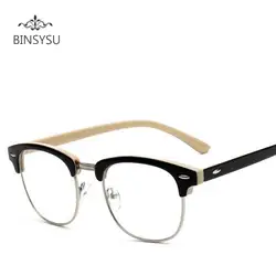Модные заклепки металлический каркас очки Для мужчин миопия очки кадр Для женщин рецепт очки Винтаж Armacoes Óculos Grau