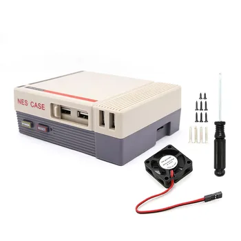 

Mini NES CASE Retroflag Case with Cooling Fan Designed for Raspberry Pi 3 / 2 / B+ free shipping