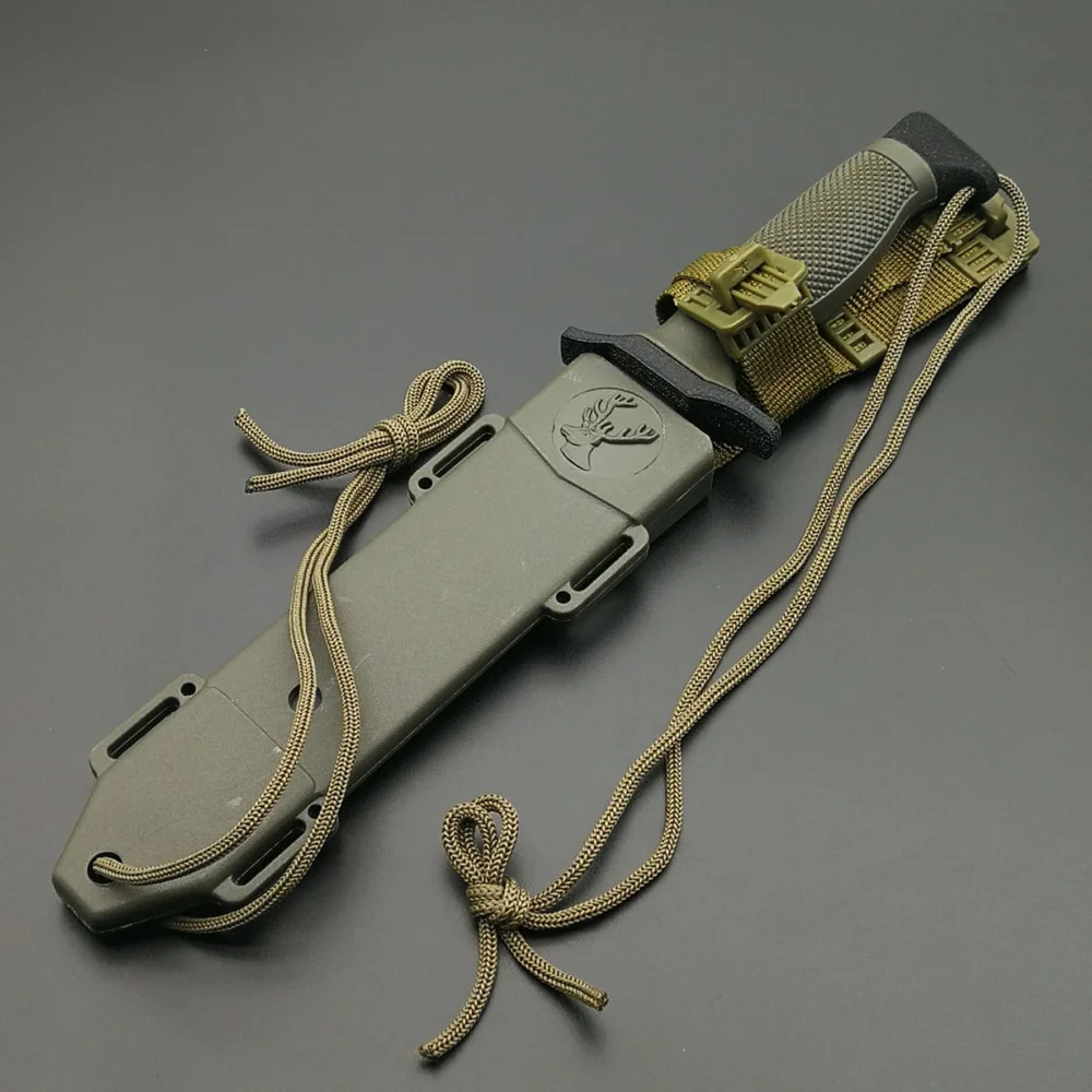 DuoClang Military Combat Striaght Knife 440HC Steel Blade ABS Handle Rescue Utility Outdoor Knives Top Quality DuoClang Military Combat Striaght Knife 440HC Steel Blade ABS Handle Rescue Utility Outdoor Knives Top Quality