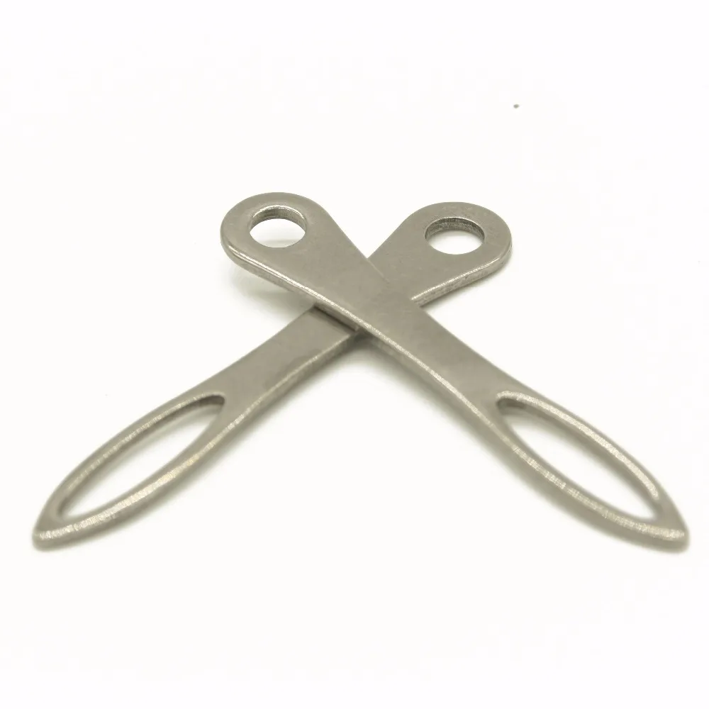 

2 Pcs Stainless Steel Slingshot Rubber Band Insert Tied Assistant Helper Tools Hunting Threading Needle Accessories