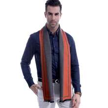 New Europe Fashion Shawl Scarves Men Winter Warm Scarf Business Wool Scarf Male Plaid Foulard Sjaal