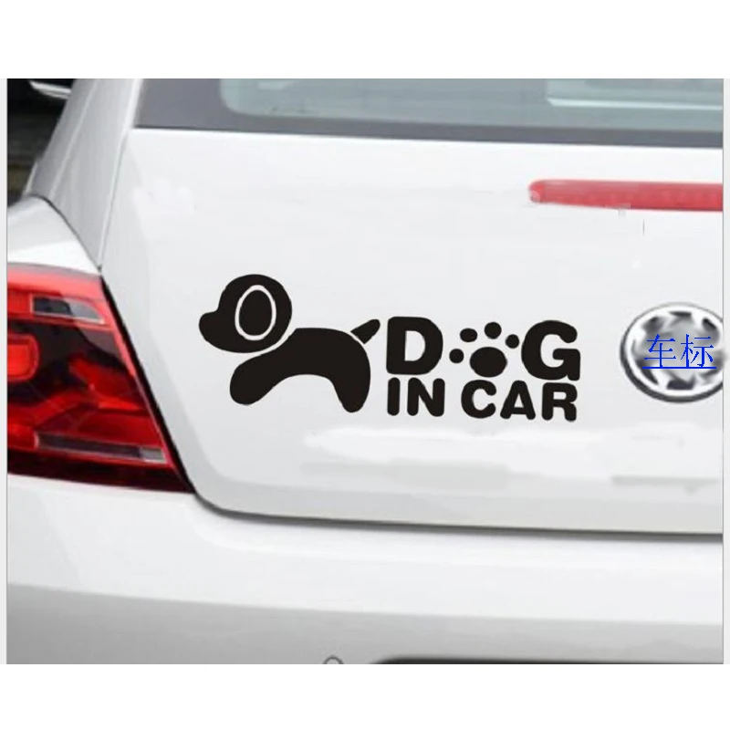 1pcs New Car Sticker Reflective Waterproof Fashion Funny Peeking Dog in car stickers and Decals on Car Window Door car styling