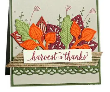 

Transparent Seal for DIY Clear Silicone Stamps Scrapbooking Card Making Autumn leaves PVC Rubber Stamps Metal Cutting Dies