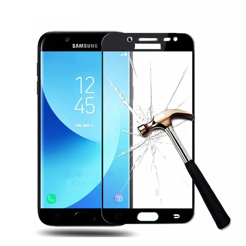 

Screen Full Protector Cover For Samsung Galaxy J4 J6 2018 J2 Prime Pro J5 2017 J7 Neo Nxt Core J3 2016 Protective Tempered Glass