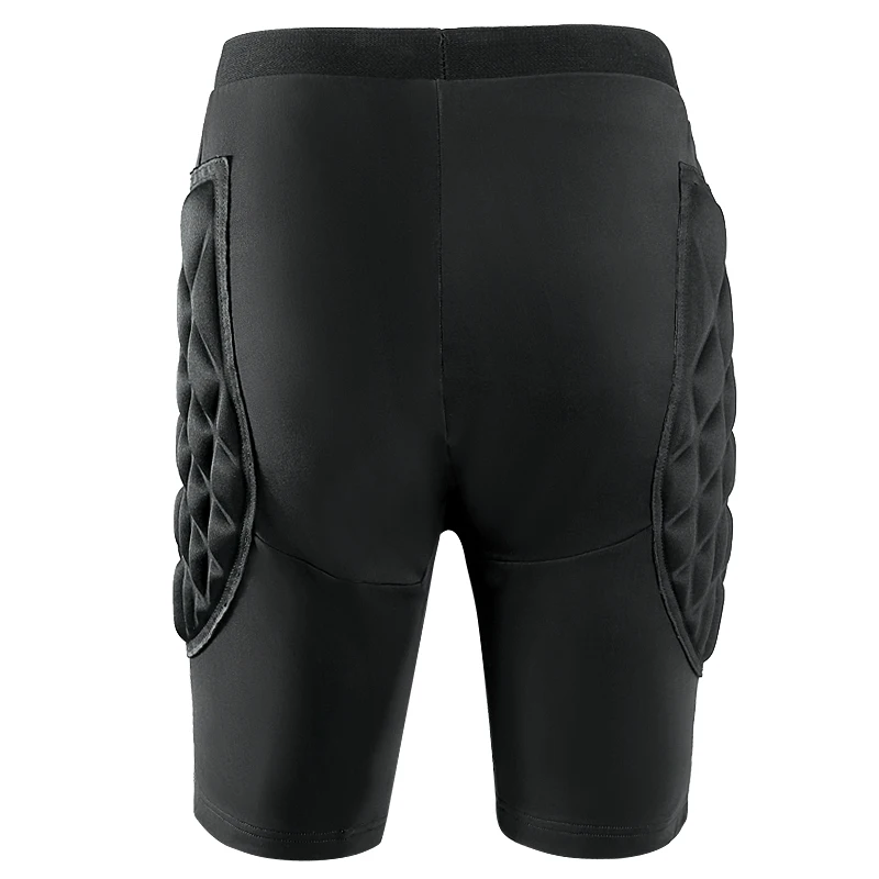 Мужские футбольные Вратарские шорты, утолщенные, полная защита, губка, Короткие дышащие шорты для катания на роликах