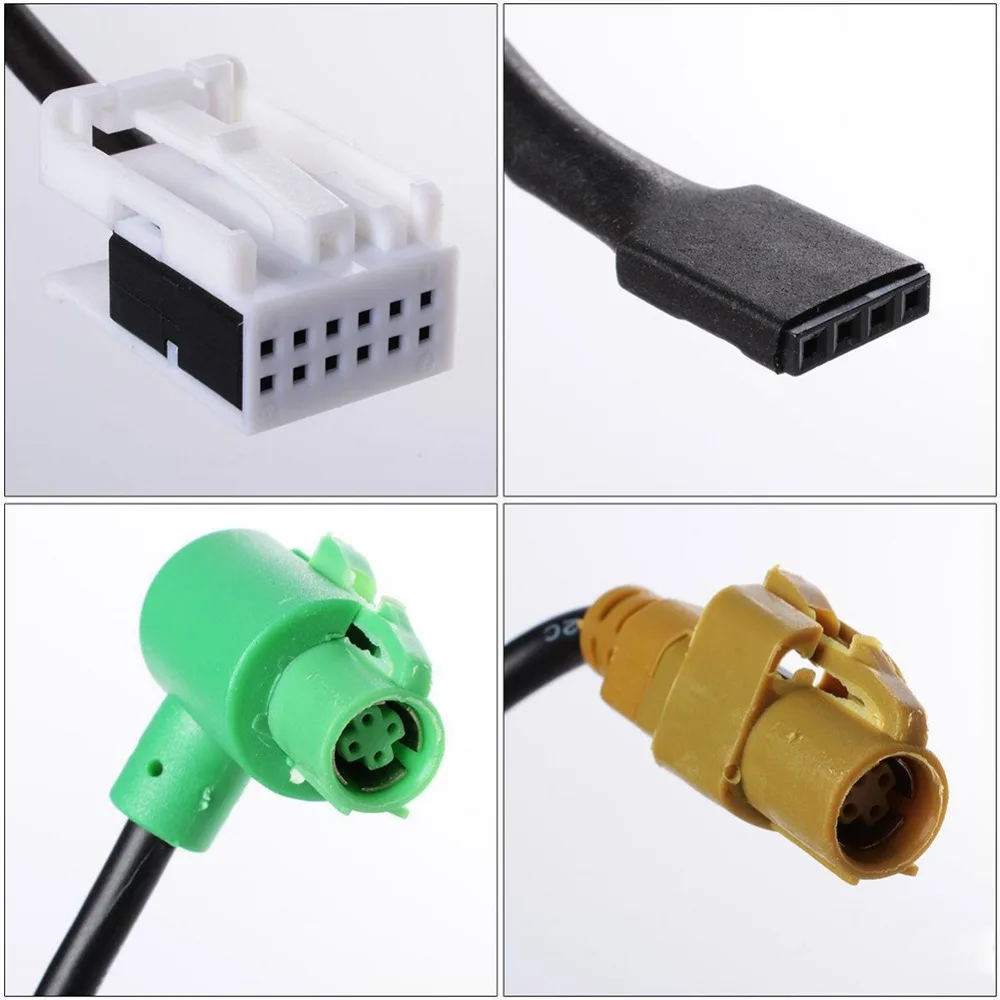 BEESCLOVER USB 3 5 мм AUX розетка RCD510 RCD310 + RCD300 MDF20/231 Для VW Magotan Touran POLO r26|aux switch|aux socketusb aux |