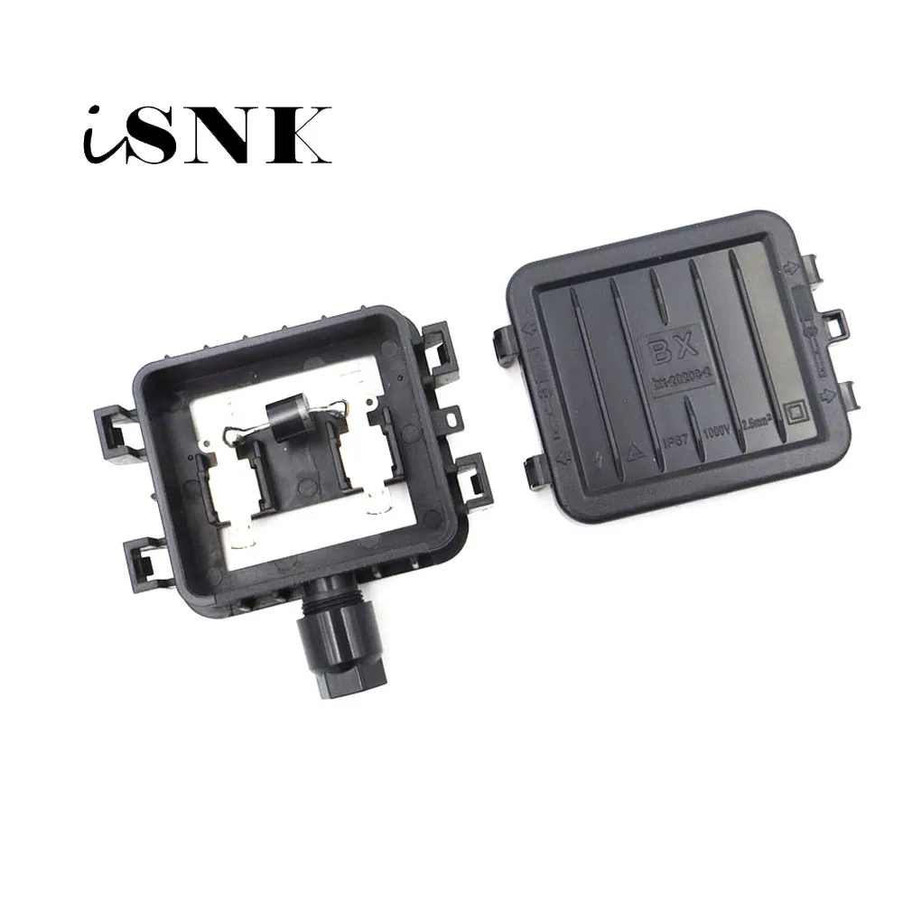 

30W 40W 50W 60W 70W Solar Junction Box for Solar Panel connect PV junction box solar cable connection with Diodes