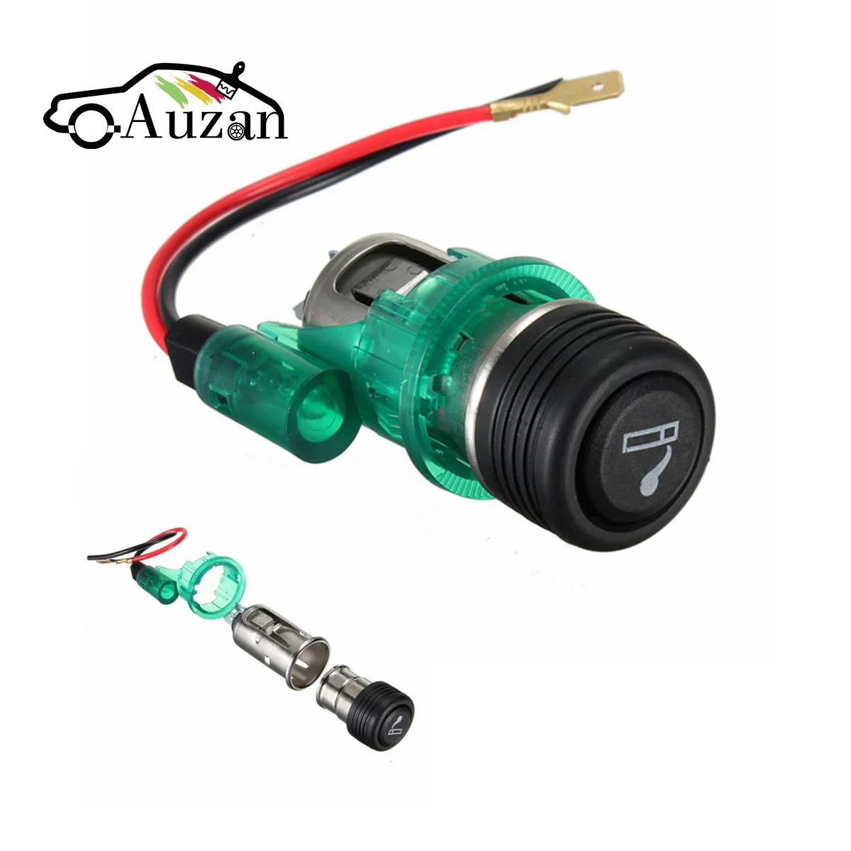 

Universal Car Motorcycle Motorbike Cintos Cigarette Lighter Power Socket Plug Outlet 12V For Ford/VW/BMW/Toyota/Honda/Audi