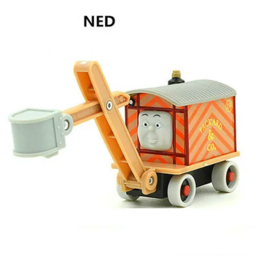 NED-Die cast Trains Магнитный соединитель магнитные хвосты танковый двигатель поезда детская игрушка для детей