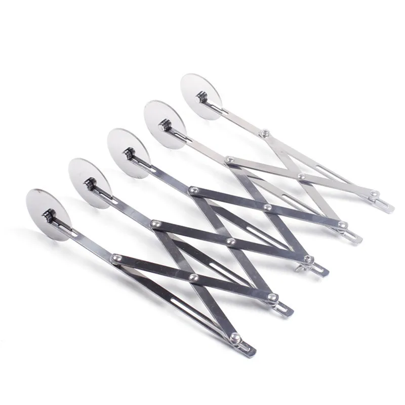 Creative Stainless Steel 5 Wheels Pizza Divider Cutter Dough Dividers