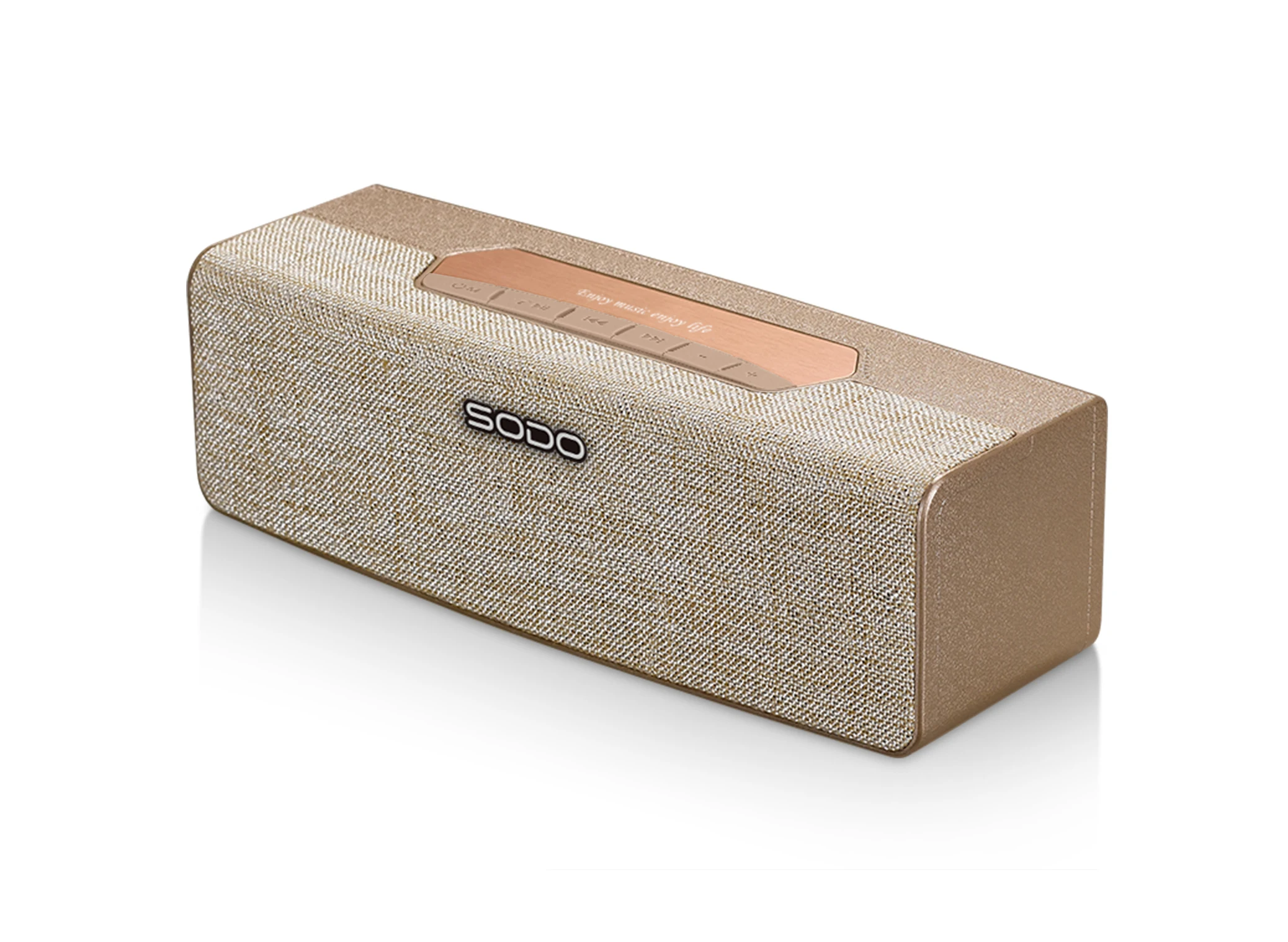 

SODO L2 Bluetooth Speaker 4.2 Radio NFC and hands-free calling with gift box packaging subwoofer Speaker