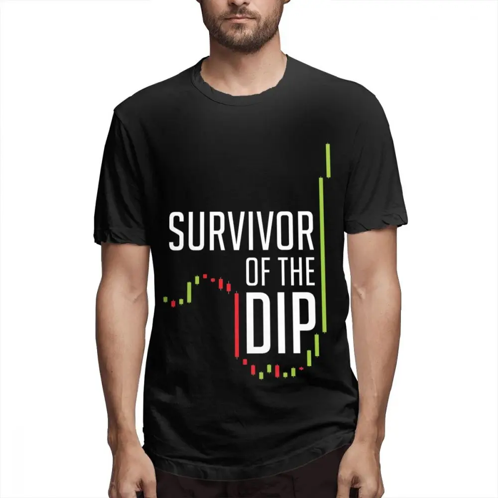 Forex фондовый рынок трейдер футболка High-Q печать Share Day Trade Survivor Dip подсвечник Crewneck