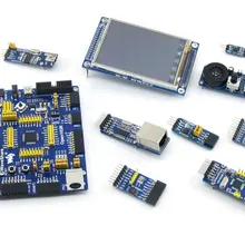 Open103R посылка B# STM32F103RCT6 STM32F103 STM32 плата ARM Cortex-M3+ 3,2 дюймов сенсорный экран ЖК-дисплей+ 8 аксессуаров модули