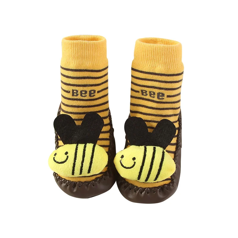 Cartoon 3D Baby Sock For Girls Thick Towel Cotton Warm Infant Socks