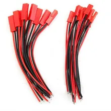Hot 10 Pares JST conector fêmea masculino cabo plug para RC BEC Bateria Zangão Helicóptero Quadcopter