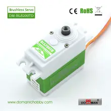 Качество 10 шт./лот dm-bls200td ДОМАН RC Titanium передач цифрового 20 кг бесщеточными