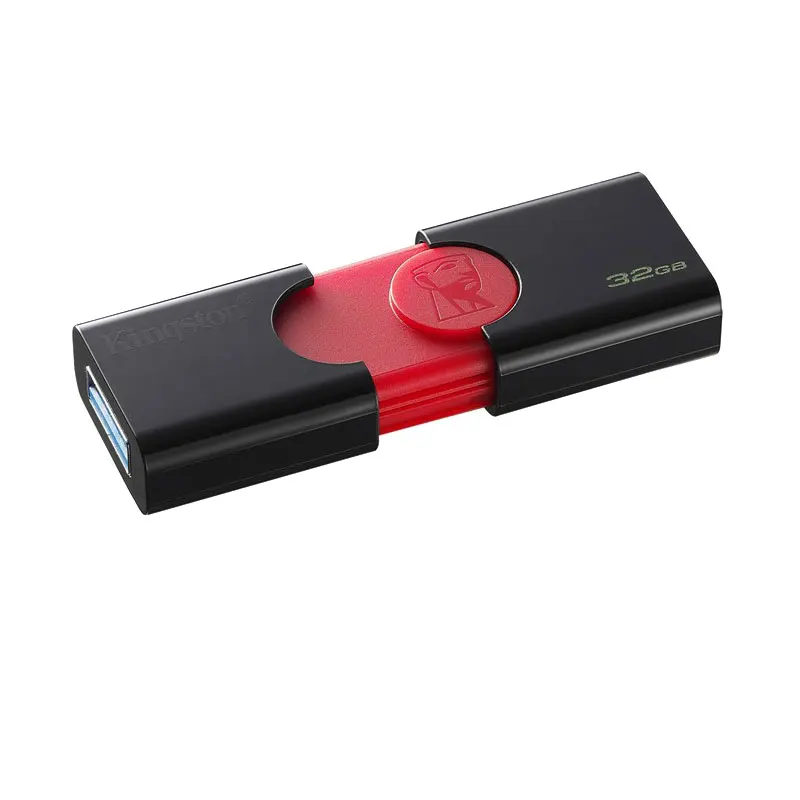 [Плаза] kingston technology DataTraveler 106 32 GB pendrive 3 0 (3 1 Gen 1) разъем usb type A Slide черный красный|USB