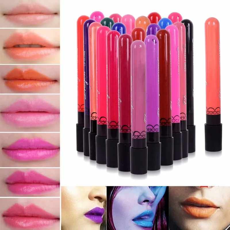 

2017 Waterproof Long Lasting Lip Liquid Pencil Matte Lipstick Beauty Makeup Lip Gloss