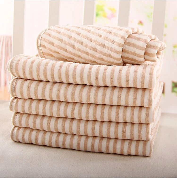 Baby Changing Mat Waterproof Diaper Nappy Urine Pad Cover Natural Organic Cotton Stroller Bed Sheet for Newborn Infant Portable