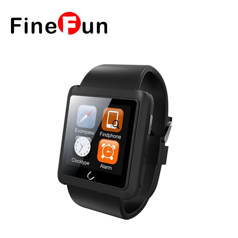 FineFun font b Smart b font Watch U11 U Watch Bluetooth Smartwatch with Sim Slot font