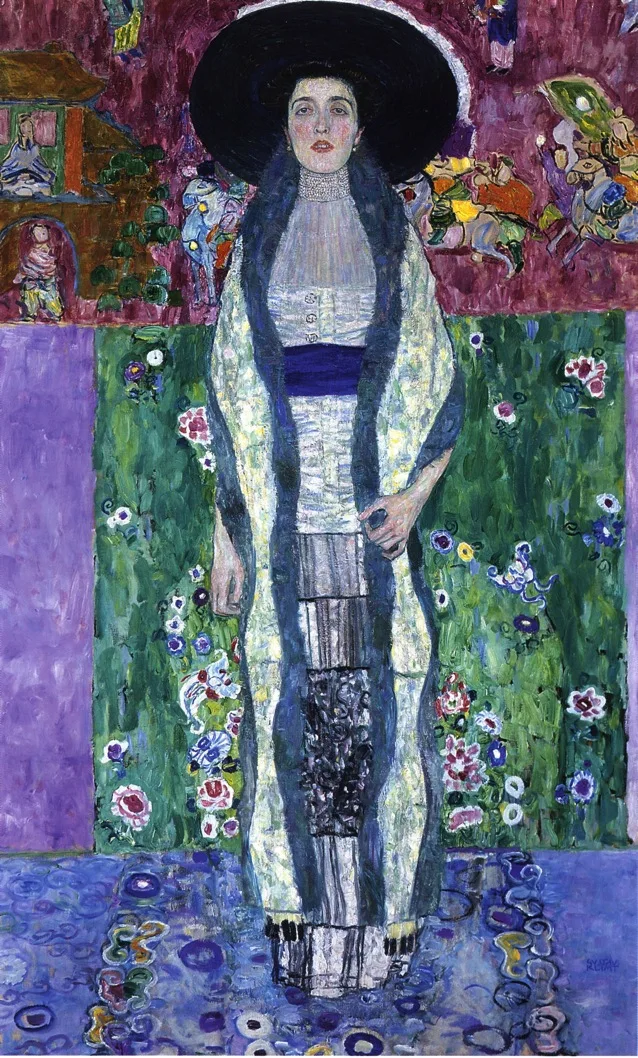 

Handmade oil painting reproduction Portrait of Adele Bloch-Bauer II by Gustav Klimt