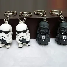 Fancy&Fantasy Star War Keychain Darth Vader Storm Trooper Action Minifigure Keychain Star War Action Figures Toy Gift Llavero