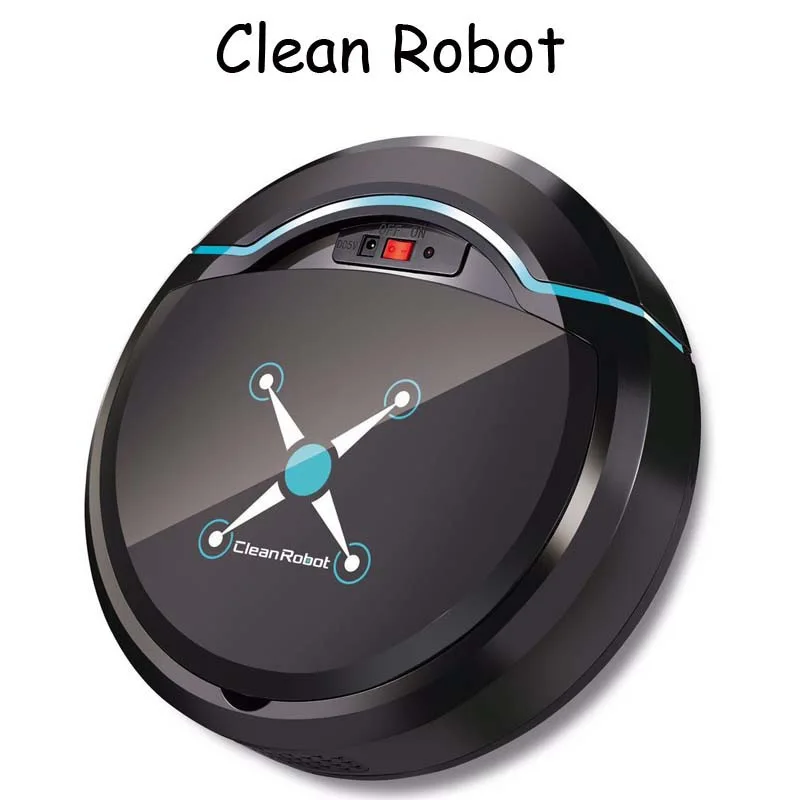 Перезаряжаемый робот для автоматической очистки умный подметальный пол робота от пыли и грязи волос Автоматический робот-чистильщик для